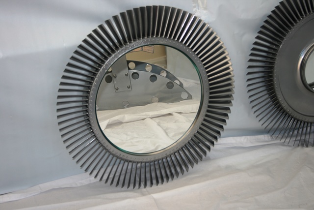 Rolls Royce Jet fan blade mirror large blades Canberra Avon engine2